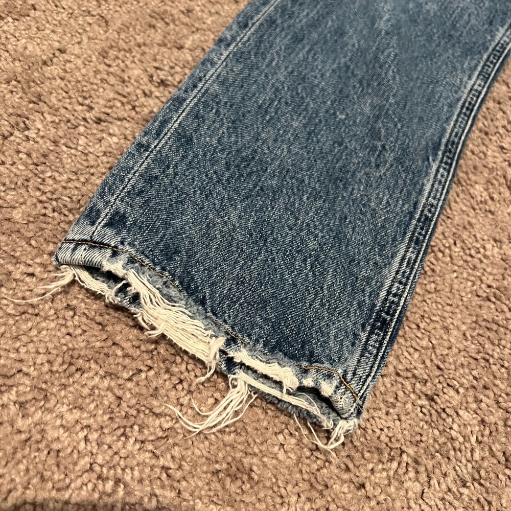 AGOLDE Riley High Rise Straight Crop Jeans - Picture 16 of 16
